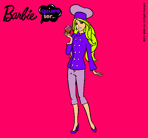 Dibujo de Barbie de chef pintado por Barbilandia en Dibujos.net el ...