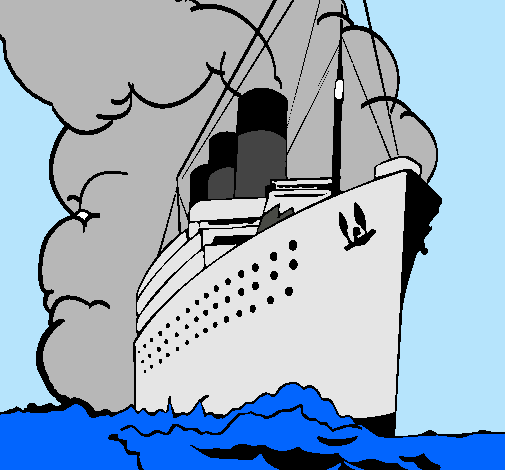 Dibujo de Barco de vapor pintado por Yerayseller en Dibujos.net el ...