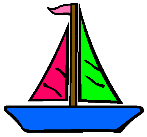 Dibujo de Barco velero pintado por Silvana en Dibujos.net el día ...