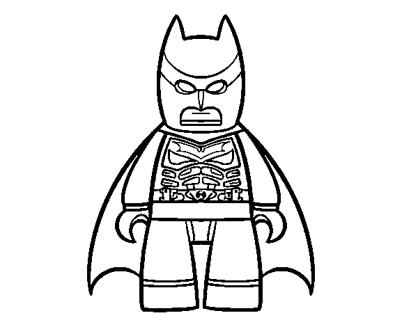 Dibujo de Batman para Colorear - Dibujos.net