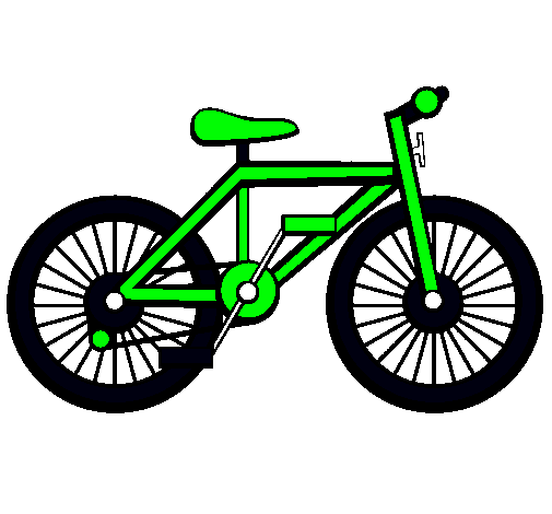 Dibujo de Bicicleta pintado por Bike en Dibujos.net el día 17-08 ...