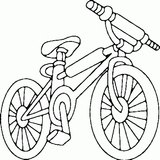 Dibujo de Bicicletas. Dibujo para colorear de Bicicletas. Dibujos ...