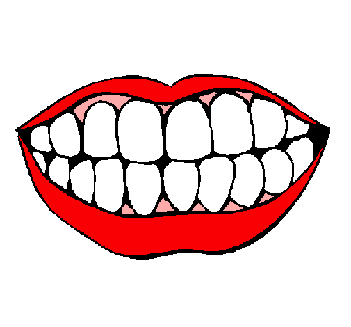 Dibujo de Boca y dientes pintado por Jhjhjhjhjhjh en Dibujos.net ...