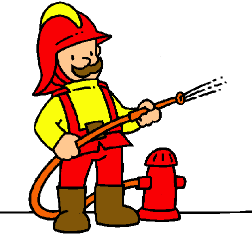 Bombero en dibujo - Imagui