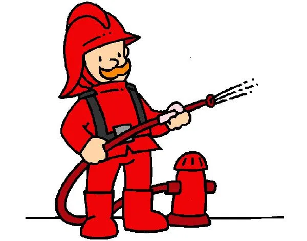 Dibujo de BOMBERO pintado por Erikat en Dibujos.net el día 08-06 ... Dibujo de BOMBERO pintado por Erikat en Dibujos.net el día 08-06 ...