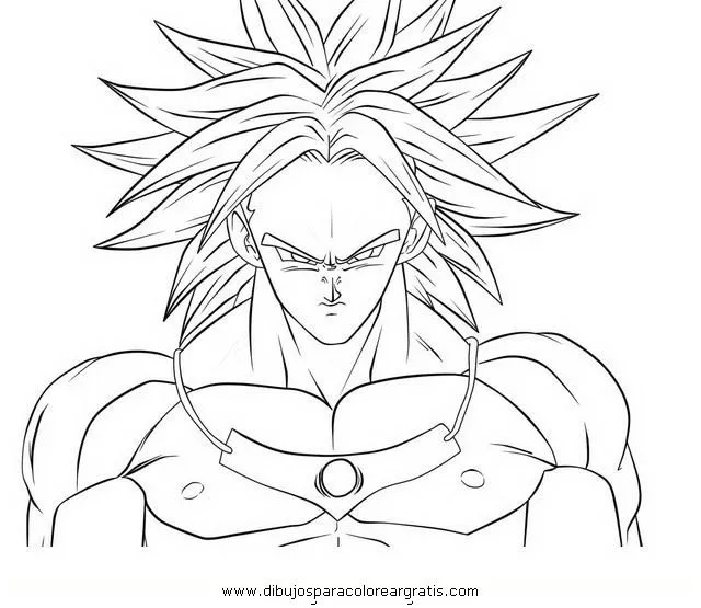 Dibujos de Dragon Ball Z goku ssj4 - Imagui