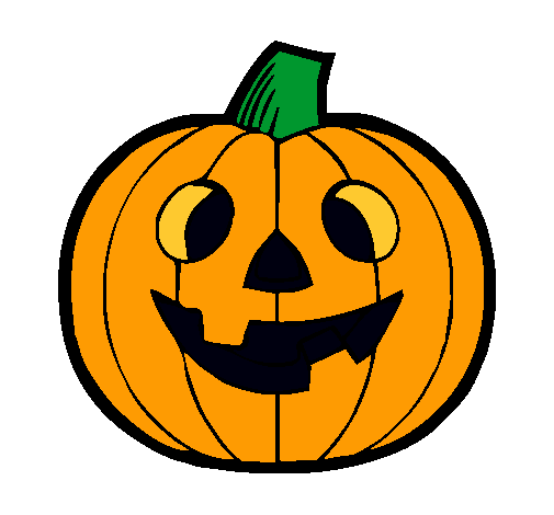 Dibujo de calabaza para Halloween | Fiestas y celebraciones