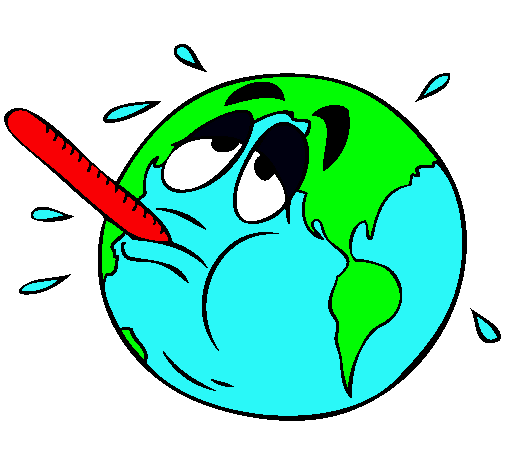 Dibujo de Calentamiento global pintado por Enfermo en Dibujos.net ...