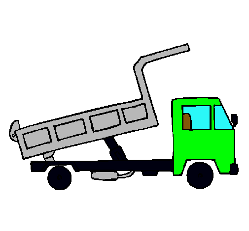 Dibujo de Camión de carga pintado por Camion en Dibujos.net el día ...