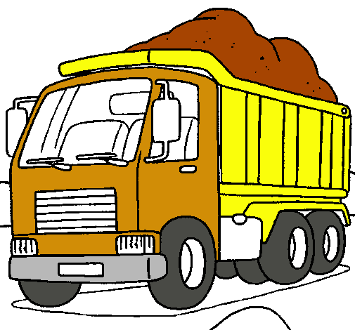 Dibujo de Camión de carga pintado por Mariosd en Dibujos.net el ...
