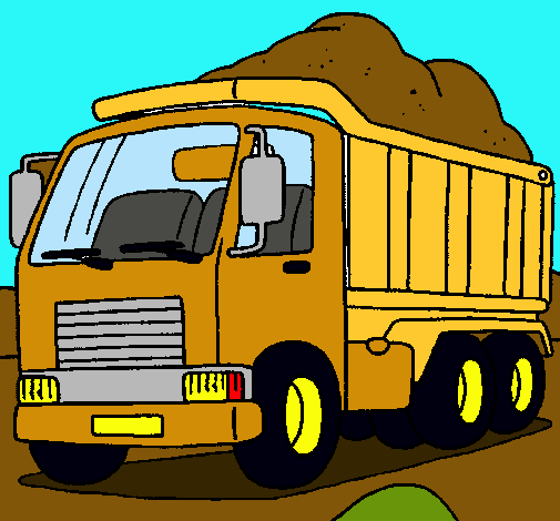 Dibujo de Camión de carga pintado por Roelia en Dibujos.net el día ...