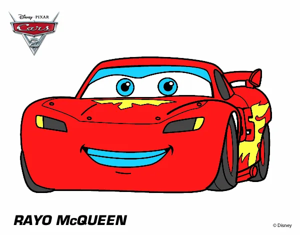 Dibujo de Cars 2 - Rayo McQueen pintado por en Dibujos.net el día ...