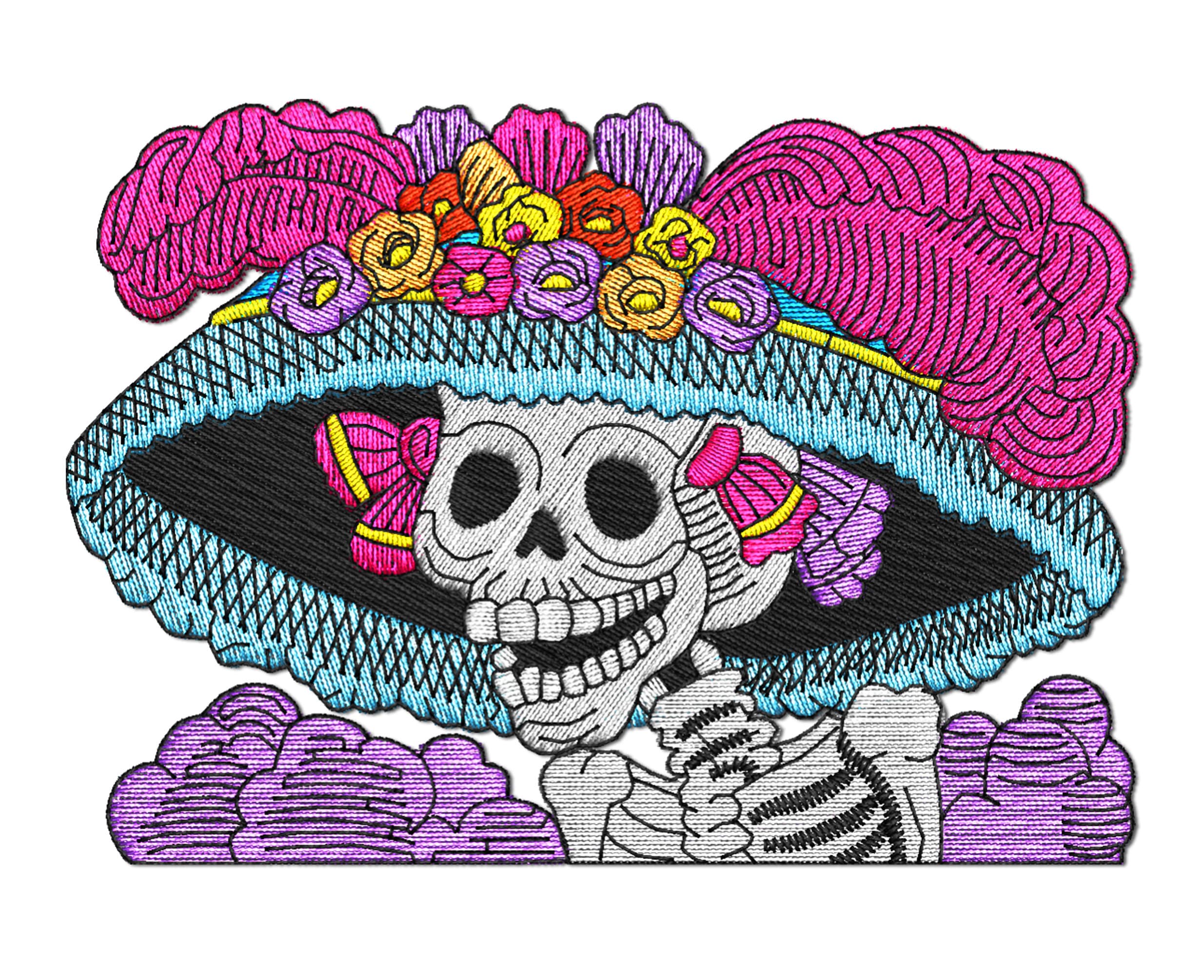 Dibujo de la catrina - Etsy México