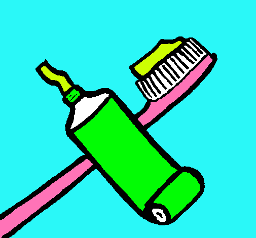 Dibujo de Cepillo de dientes pintado por Lauruki en Dibujos.net el ...