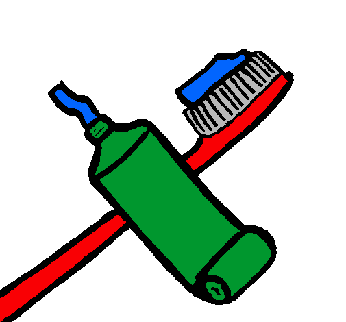 Dibujo de Cepillo de dientes pintado por Pasta en Dibujos.net el ...