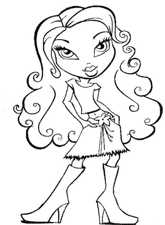 Dibujo muñeca para colorear e imprimir - Imagui Dibujo muñeca para colorear e imprimir - Imagui