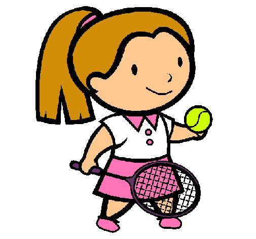 Dibujo de Chica tenista pintado por Weri en Dibujos.net el día 04 ...