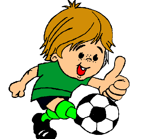 Dibujo de Chico jugando a fútbol pintado por Candeliita en Dibujos ...