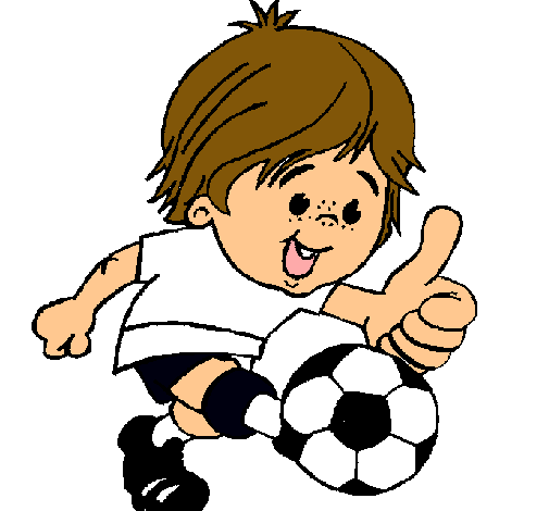 Dibujo de Chico jugando a fútbol pintado por Jugador en Dibujos ...