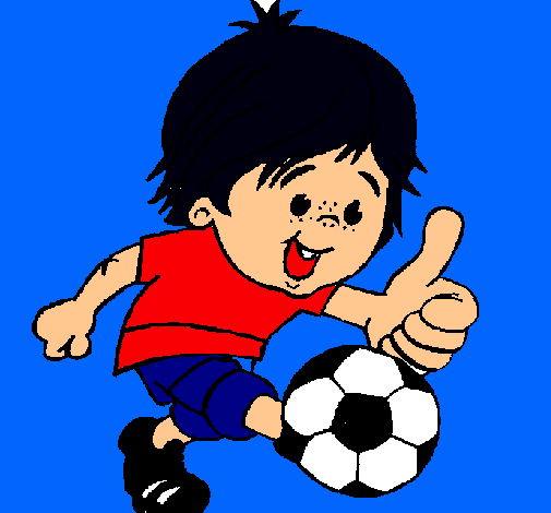 Dibujo de Chico jugando a fútbol pintado por Matrix en Dibujos.net ...