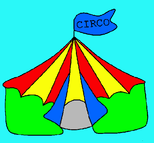 Dibujo de Circo pintado por Tete en Dibujos.net el día 12-10-10 a ...