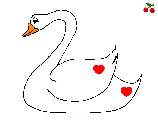 Dibujo de el cisne del amor pintado por Marta3333 en Dibujos.net ...