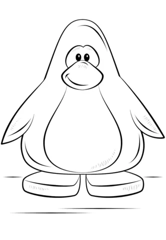 Dibujo de Club Penguin para colorear | Dibujos para colorear ...