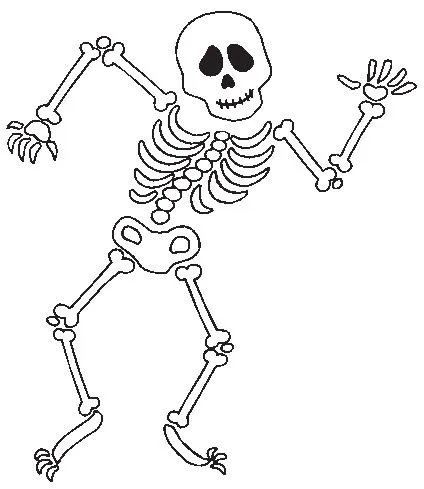 Dibujo para colorear catrina y un esqueleto bailando | Fiesta 5 ...