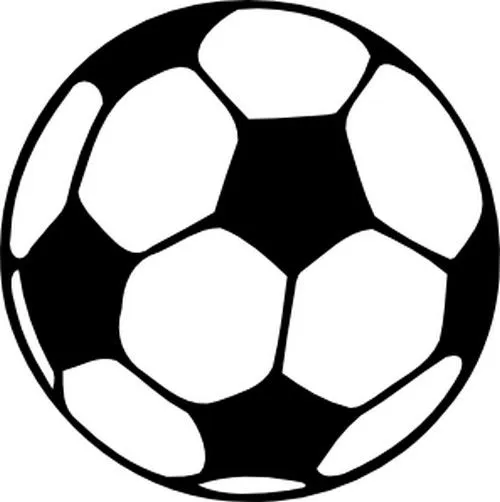 Dibujo para colorear Futbol : Balón de fútbol 04