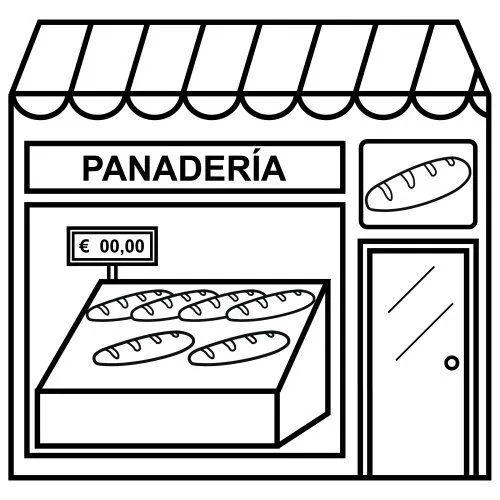 Dibujos de panaderías - Imagui