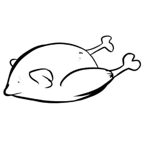 Carne y pollo para dibujar - Imagui