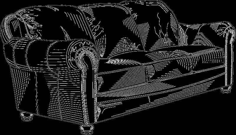 Dibujo para colorear de un sillón | Imagenes Sin Copyright Dibujo para colorear de un sillón | Imagenes Sin Copyright