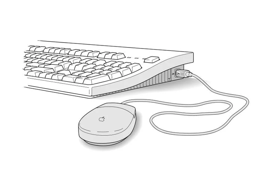 Dibujo para colorear teclado y ratón - Dibujos Para Imprimir Gratis - Img 27471 Dibujo para colorear teclado y ratón - Dibujos Para Imprimir Gratis - Img 27471