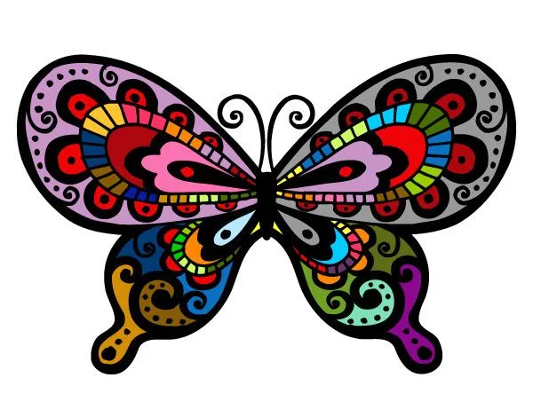 Imagenes de hermosas mariposas dibujos - Imagui