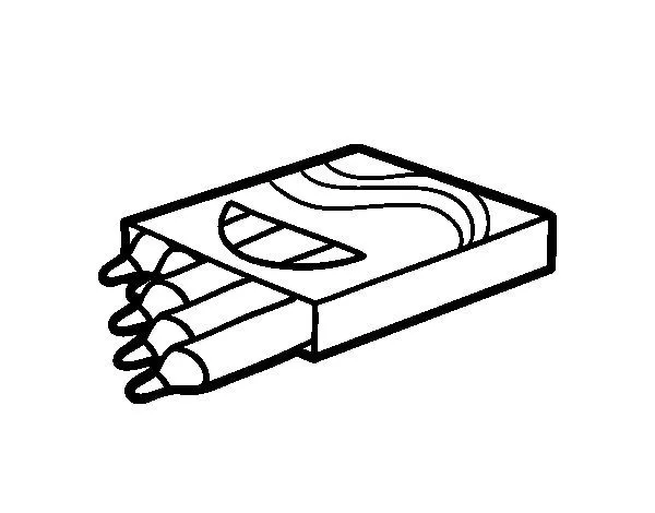 Dibujo de Crayolas para Colorear - Dibujos.net Dibujo de Crayolas para Colorear - Dibujos.net