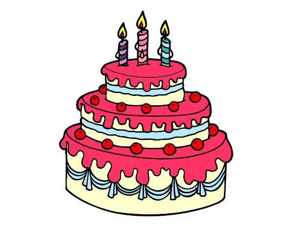 Dibujos pasteles cumpleaños - Imagui