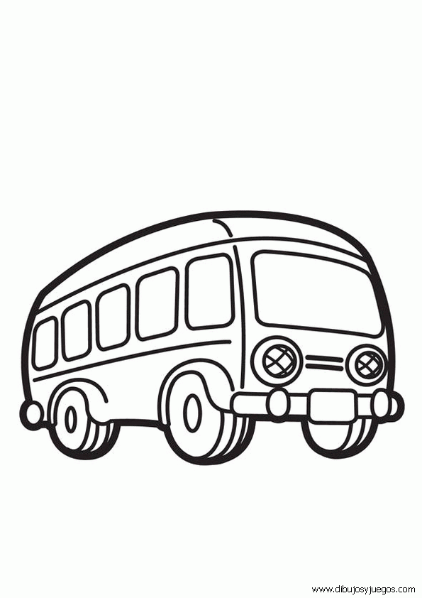 dibujo-de-autobus-para-colorear-008 | Dibujos y juegos, para ... dibujo-de-autobus-para-colorear-008 | Dibujos y juegos, para ...