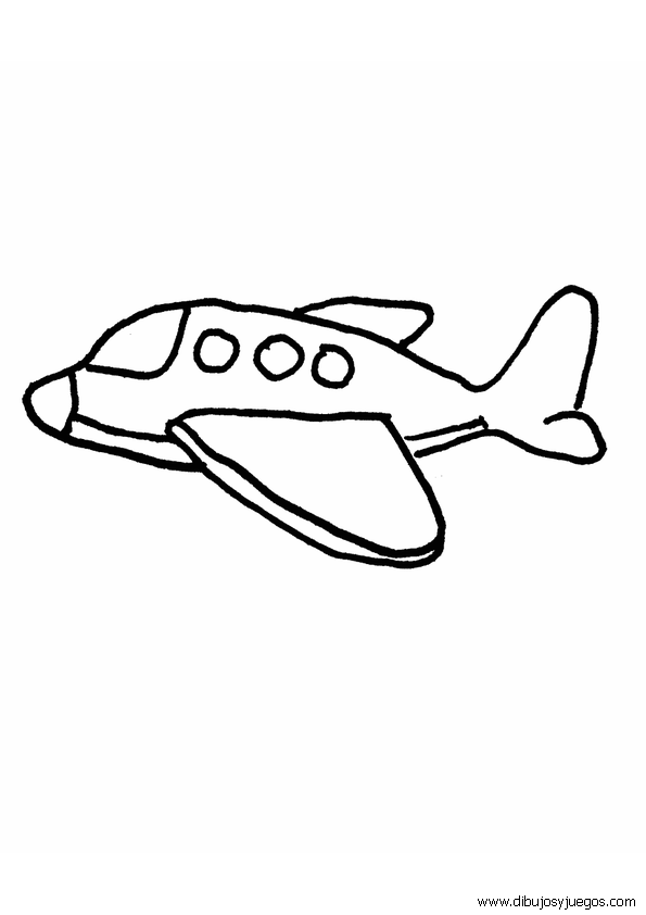 dibujo-de-aviones-para-colorear-003 | Dibujos y juegos, para ...