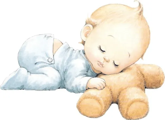 dibujo-de-bebe-recien-nacido-dormido.png (538×392) | dibujos de ...