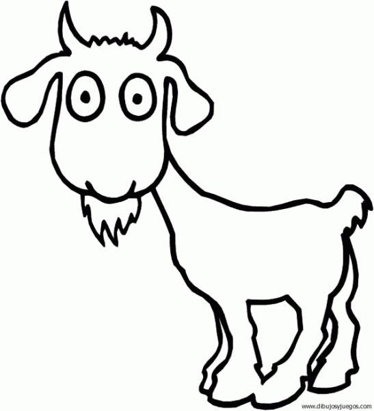 Dibujo de la cabra - Imagui