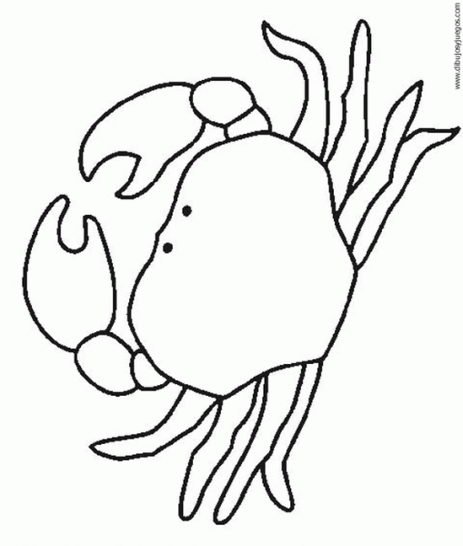Dibujos de cangrejo - Imagui