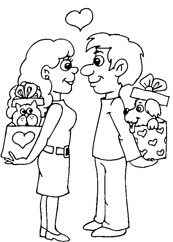 Dos enamorados caricatura - Imagui