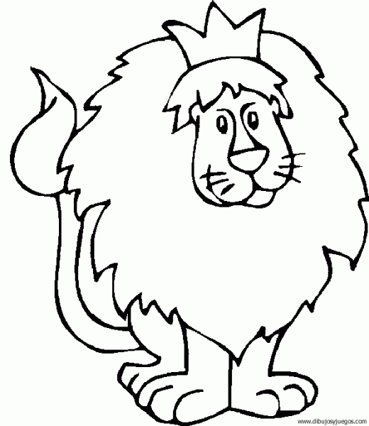 Dibujos para colorear de caras de leones - Imagui