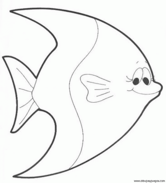 dibujo-de-pez-020 | Dibujos y juegos, para pintar y colorear dibujo-de-pez-020 | Dibujos y juegos, para pintar y colorear