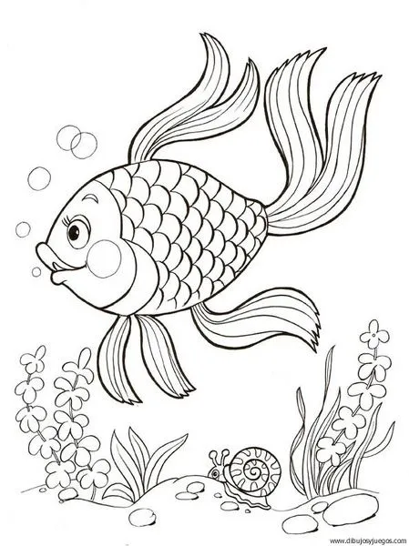 dibujo-de-pez-122 | Dibujos y juegos, para pintar y colorear dibujo-de-pez-122 | Dibujos y juegos, para pintar y colorear