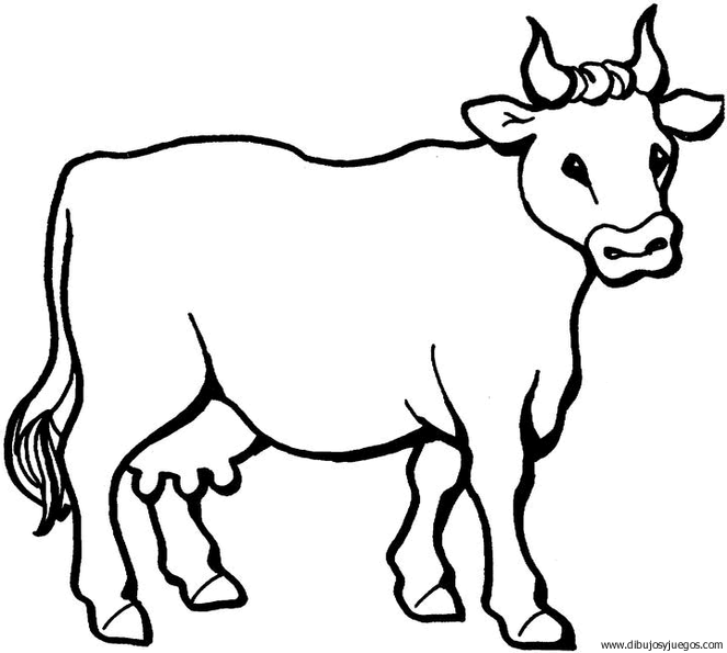Como dibujar vaca - Imagui