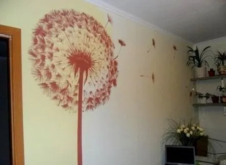 Cómo hacer un dibujo decorativo en una pared ~ cositasconmesh