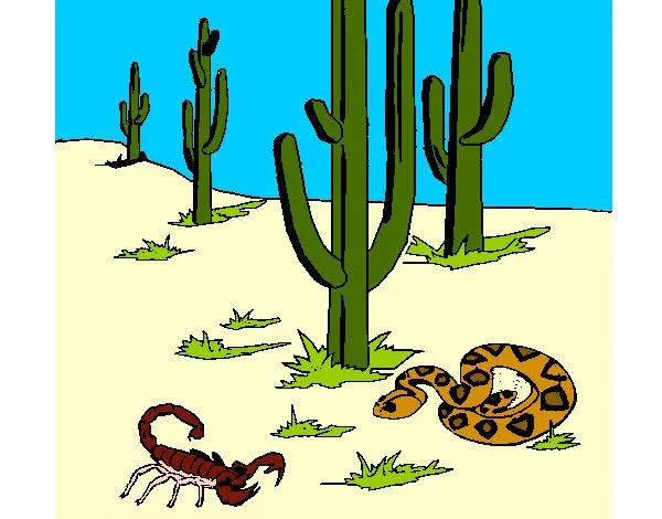 Dibujo de Desierto pintado por Assin en Dibujos.net el día 23-03 ...