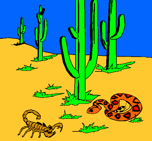 Dibujo de Desierto pintado por Avaquick en Dibujos.net el día 09 ...