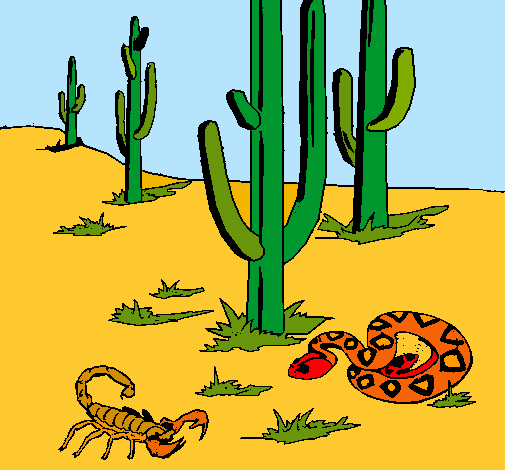 Dibujo de Desierto pintado por Josma en Dibujos.net el día 08-01 ...